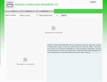 Tablet Screenshot of maxcadconsulting.com